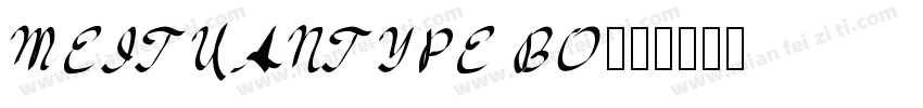 MEITUANTYPE BO字体转换